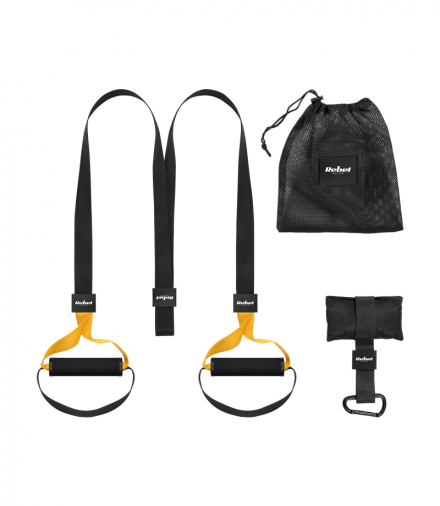 Taśmy treningowe TRX P3-1 , pasy do ćwiczeń, REBEL ACTIVE Rebel LEC-RBA-3008-1