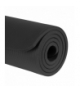 Mata gimnastyczna do ćwiczeń joga, pilates, fitness, 183x61cm, grubość 1.5cm, materiał NBR, czarna, REBEL ACTIVE Rebel LEC-RBA-3151-BK