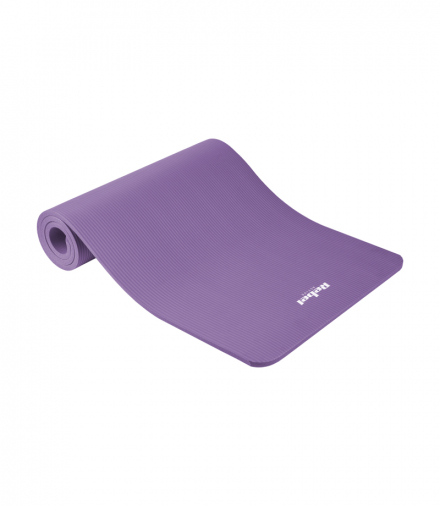 Mata gimnastyczna do ćwiczeń joga, pilates, fitness, 183x61cm, grubość 1.5cm, materiał NBR, fioletowa, REBEL ACTIVE Rebel LEC-RBA-3151-PU