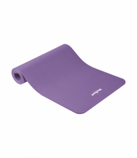 Mata gimnastyczna do ćwiczeń joga, pilates, fitness, 183x61cm, grubość 1cm, materiał NBR, fioletowa, REBEL ACTIVE Rebel LEC-RBA-3150-PU