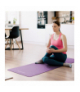 Mata gimnastyczna do ćwiczeń joga, pilates, fitness, 183x61cm, grubość 1cm, materiał NBR, fioletowa, REBEL ACTIVE Rebel LEC-RBA-3150-PU
