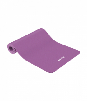 Mata gimnastyczna do ćwiczeń joga, pilates, fitness, 183x61cm, grubość 6mm, materiał TPE, fioletowa, REBEL ACTIVE Rebel LEC-RBA-3152-PU