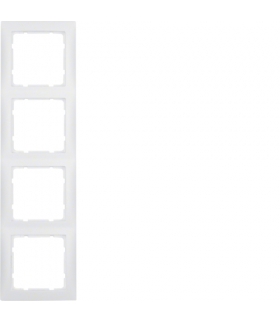 S.1 Ramka 4-krotna, biały, mat Berker 10149909