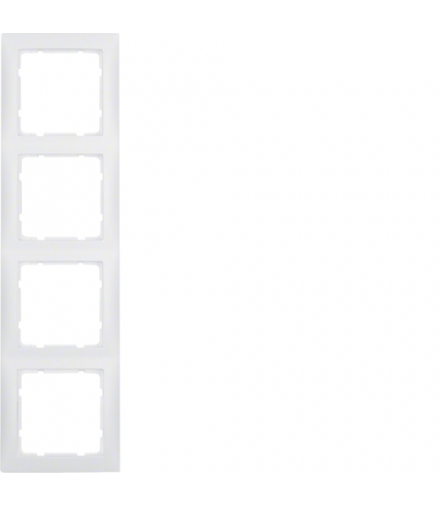 S.1 Ramka 4-krotna, biały, mat Berker 10149909
