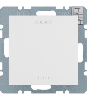 KNX system S.1/B.3/B.7 Reg. temp. bez ster. ręcznego z interf. uniw., biały 75441289