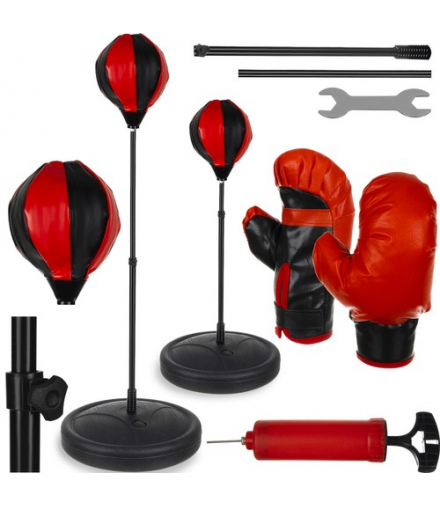 Zestaw bokserski gruszka + rękawice ZB16953 KRUZZEL 00016953