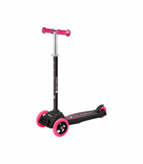 Hulajnoga trójkołowa REBEL KIDS WHEELS PINK Rebel LEC-ZAB0121P