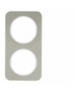 R.1 Ramka 2-krotna, stal szlachetna/biały Berker 10122114