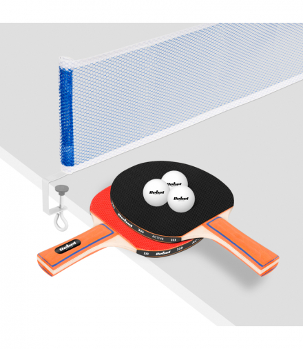 Zestaw rakietek do tenisa stołowego z siatką REBEL ACTIVE Rebel LEC-RBA-4001