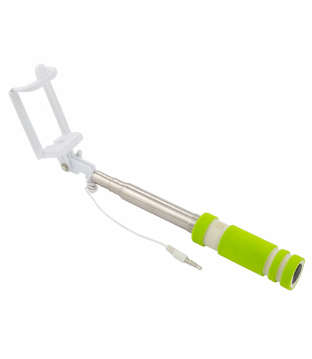 Monopod do selfie przewodowy mini zielony Esperanza ESP-EMM118G