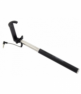 Monopod do selfie przewodowy czarny Esperanza ESP-EMM119K