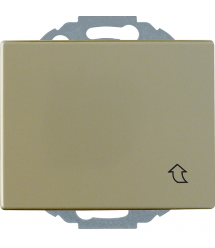 Arsys Gniazdo SCHUKO z pokrywą z podwyższoną ochroną styków, jasny brąz, metal Berker 47570001