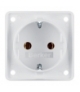 Integro Flow Gniazdo SCHUKO, biały, mat Berker 947782502