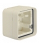 W.1 Adapter natynkowy 1-kr, IP55, biały Berker 6118913502