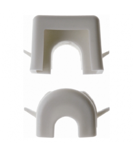 Integro Flow Podejście przewodowe i kanałowe, kremowy Berker 1813