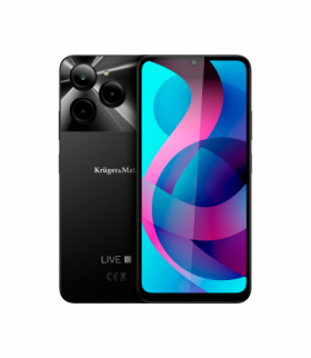 Smartfon Kruger&Matz LIVE 12 black Kruger&Matz LEC-KM05005-B