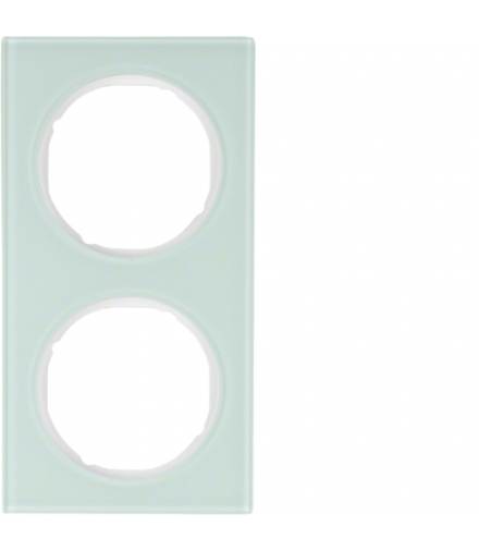 R.3 Ramka 2-krotna, szkło, biały Berker 10122209