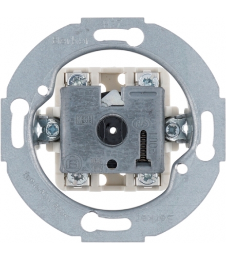 R.classic/Serie 1930/Glas Łącznik obrotowy 2-biegunowy, mechanizm, zaciski śrubowe Berker 389300
