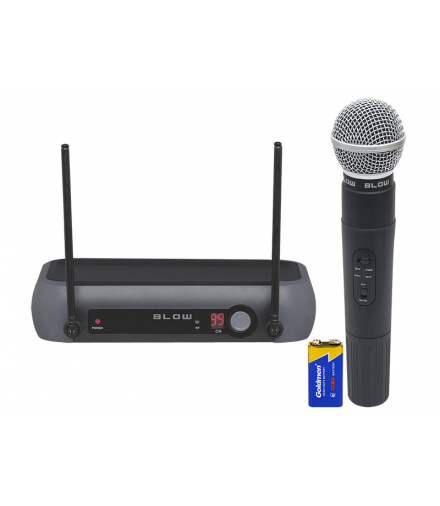 Mikrofon prm901 blow - bezprzewodowy -1 mikrofon Blow 33-001
