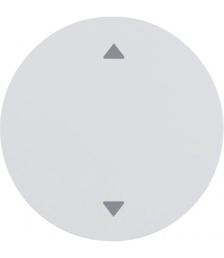 R.1/R.3 Klawisz z nadrukiem symbolu "strzałki" biały, połysk Berker 16202049