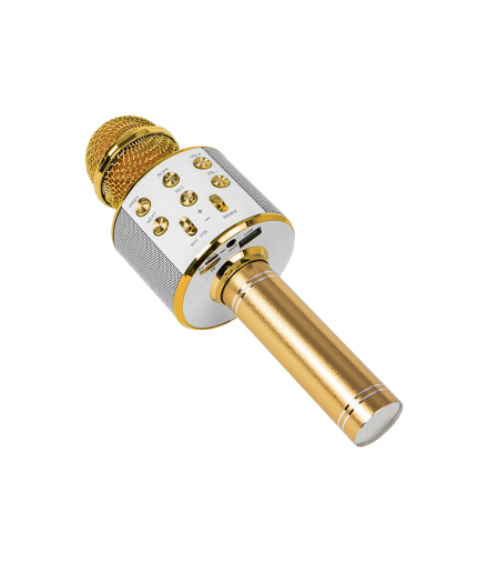 Mikrofon prm402 blow złoty karaoke Blow 33-145