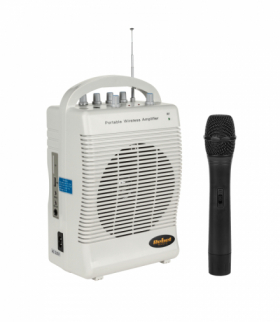 Mikrofon z wzmacniaczem zestaw przenośny SH222UBT Rebel LEC-MIK0132-1