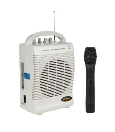 Mikrofon z wzmacniaczem zestaw przenośny SH222UBT Rebel LEC-MIK0132-1