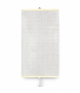 Grzejnik na podczerwień giętki panel grzewczy 430W TRIO wzór 14 przeźroczysty, wymiary 100x57cm z regulatorem TRIO CEN-71124