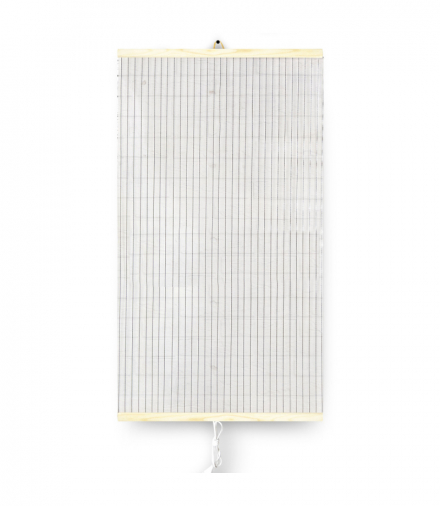 Grzejnik na podczerwień giętki panel grzewczy 430W TRIO wzór 14 przeźroczysty, wymiary 100x57cm z regulatorem TRIO CEN-71124