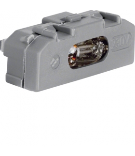 Akcesoria osprzęt Wkładka jarzeniowa, mechanizm, szary Berker 160002