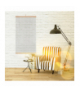 Grzejnik na podczerwień giętki panel grzewczy 430W TRIO wzór 14 przeźroczysty, wymiary 100x57cm z regulatorem TRIO CEN-71124