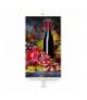 Grzejnik na podczerwień giętki panel grzewczy 430W TRIO wzór 8 wino, wymiary 100x57cm z regulatorem TRIO CEN-70155