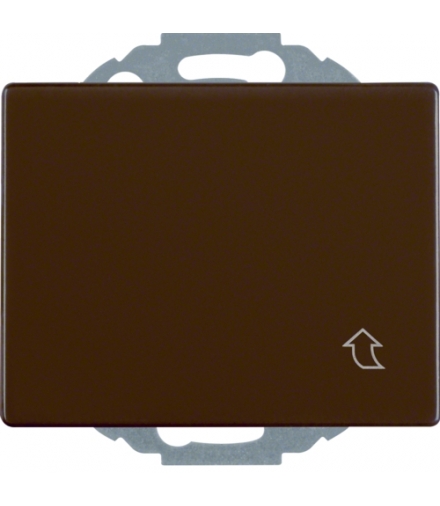 Arsys Gniazdo SCHUKO z pokrywą z podwyższoną ochroną styków, brązowy Berker 47470001