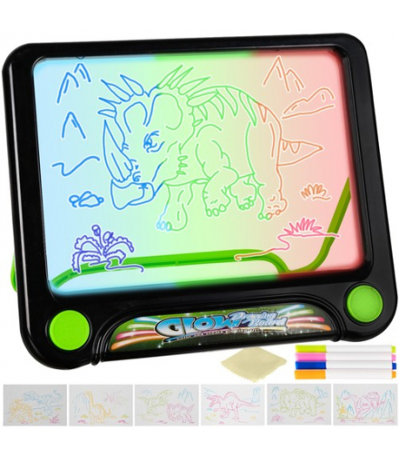 Tablica do rysowania światłem dinozaury KRUZZEL 00016949