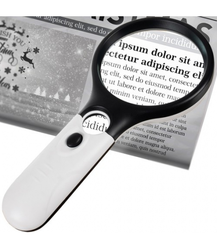 Lupa z podświetleniem LED Izoxis 22670 00022670