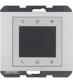 K.1 Radio Touch, alu mat Berker 28847003