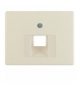Arsys Płytka czołowa do gniazda przyłączeniowego UAE 1-krotnego, kremowy Berker 14070002