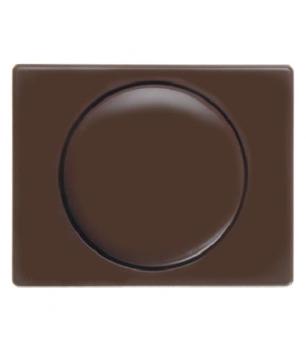 Arsys Płytka czołowa z pokrętłem regulacyjnym do ściemniacza obrotowego, brązowy Berker 11350001