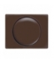 Arsys Płytka czołowa z pokrętłem regulacyjnym do ściemniacza obrotowego, brązowy Berker 11350001