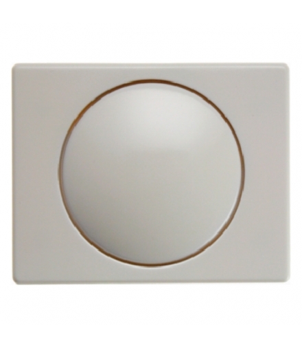 Arsys Płytka czołowa z pokrętłem regulacyjnym do ściemniacza obrotowego, kremowy Berker 11350002