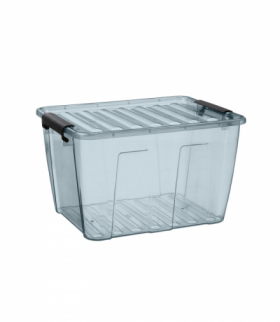 Pojemnik z pokrywą Plast Team Home Box 15L transparentny szary PLAST TEAM CEN-59945