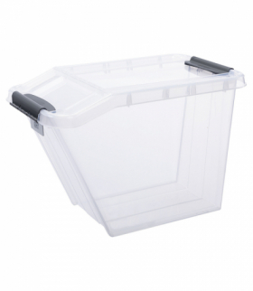 Pojemnik pochyły z pokrywą Plast Team Pro Box QR 58L PLAST TEAM CEN-60716
