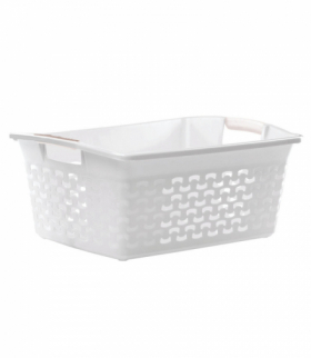 Kosz do magla 30L BranQ Cotton biały BranQ CEN-68872