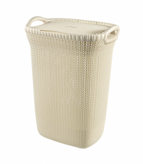 Kosz na bieliznę, pranie Knit 57L kremowy Curver CEN-86165