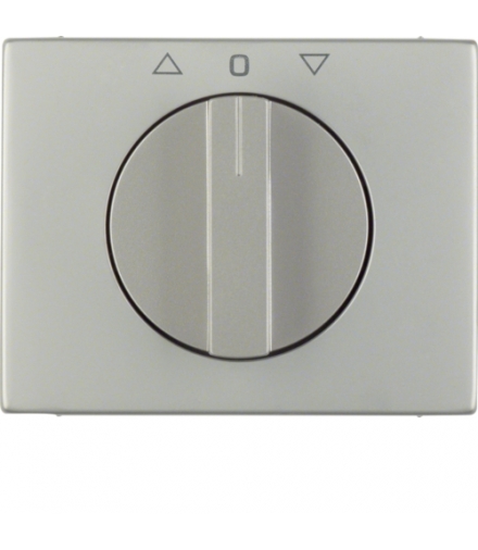 K.5 Płytka czołowa z pokrętłem do łącznika żaluzjowego obrotowego, stal szl nierdz Berker 10777104