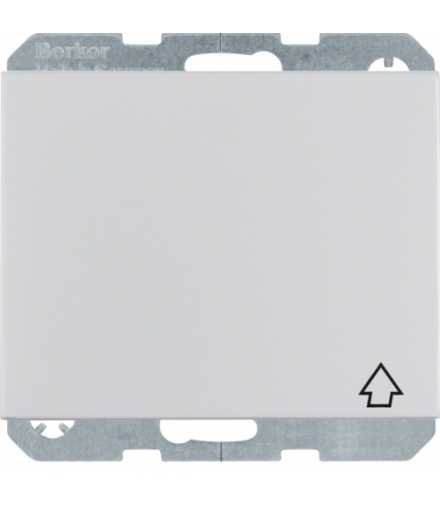 K.5 Gniazdo SCHUKO z samozamykającą się pokrywą, samozaciski, alu Berker 47517203