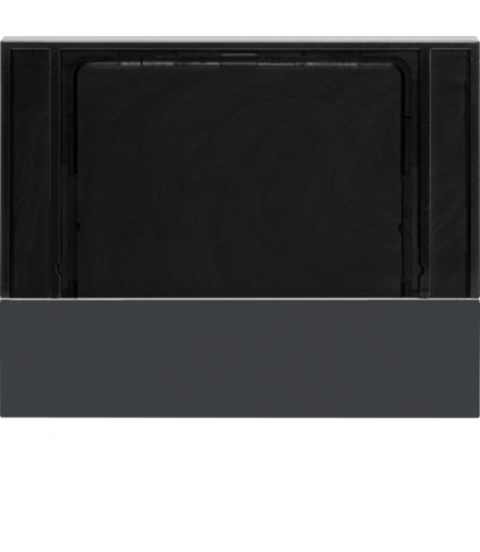 KNX e/s K.x Element centr. do regulatora temperatury i pokoj., antracyt, mat