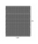 Koc 1,6x2m- szary Ruhhy 24494 00024494