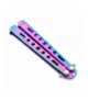 Nóż motylkowy treningowy rainbow ATL AG530A