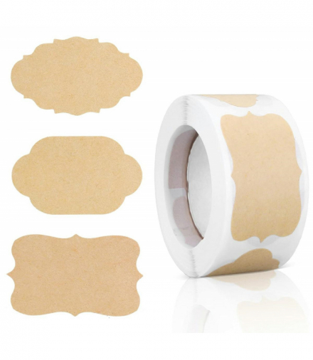 DA328 Etykiety naklejki na słoiki 300szt ATL DA328